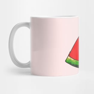 Triangular piece of watermelon Mug